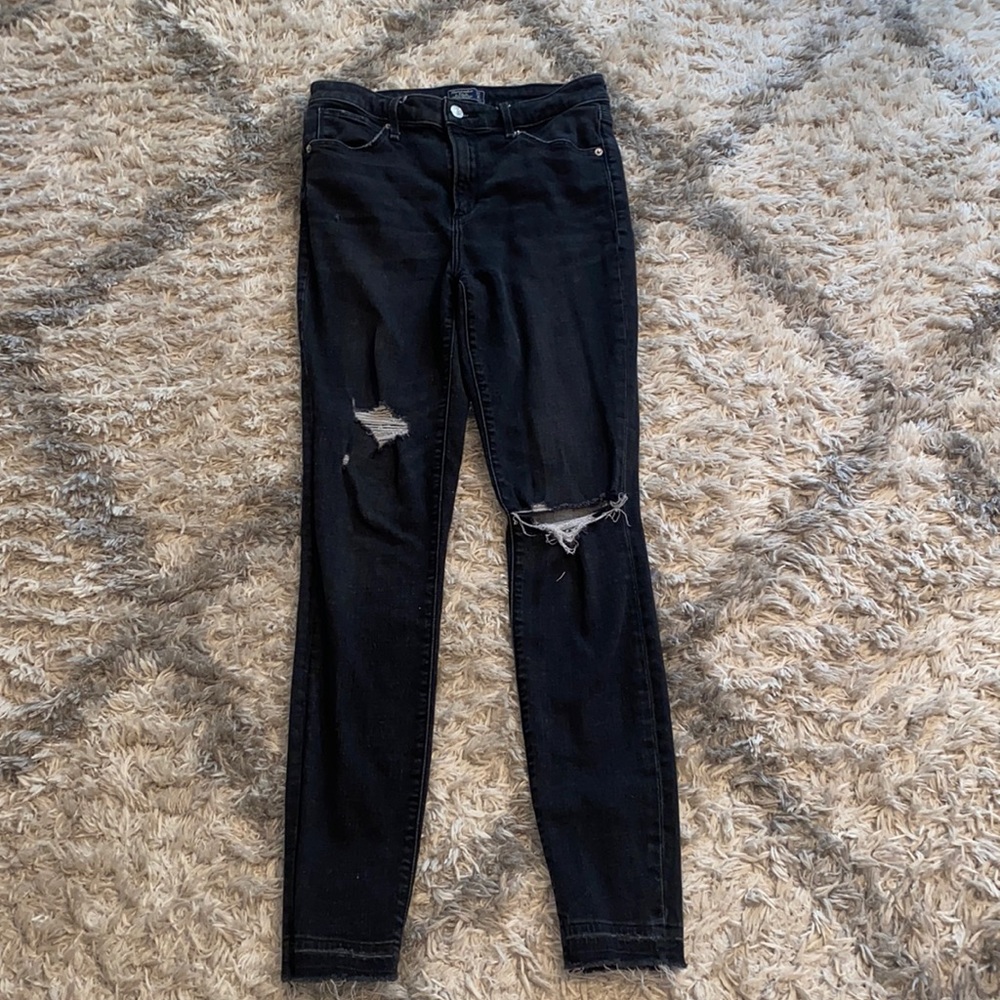 Abercrombie & Fitch High Rise Super Skinny Jean